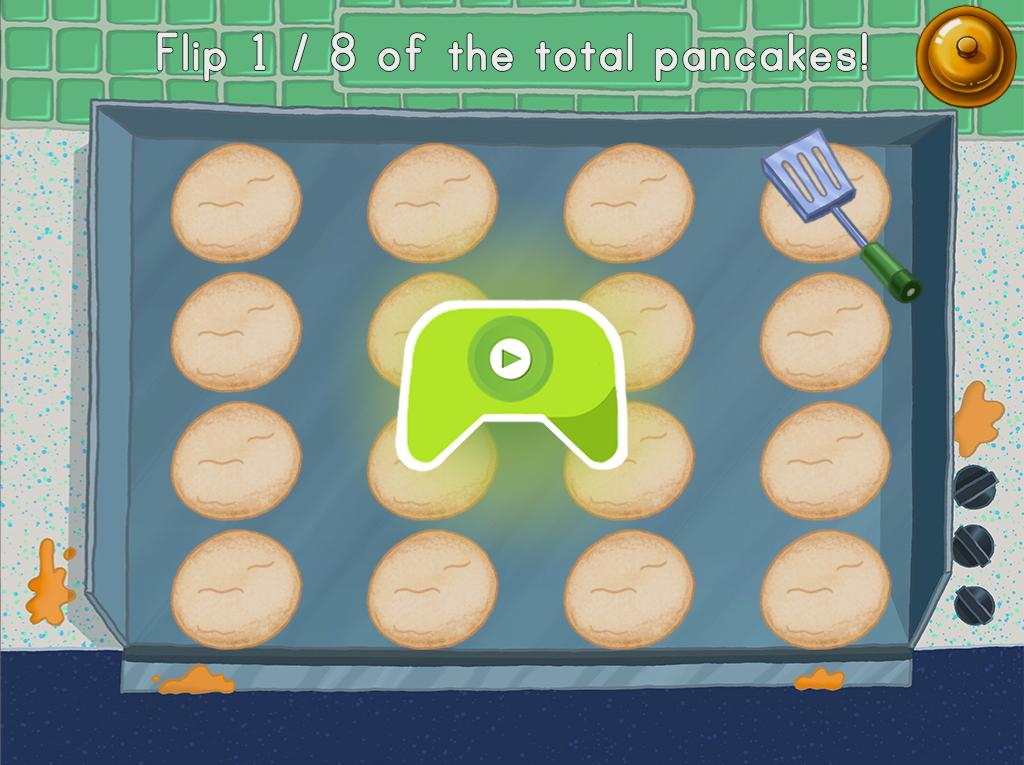 Pancake Fractions Game